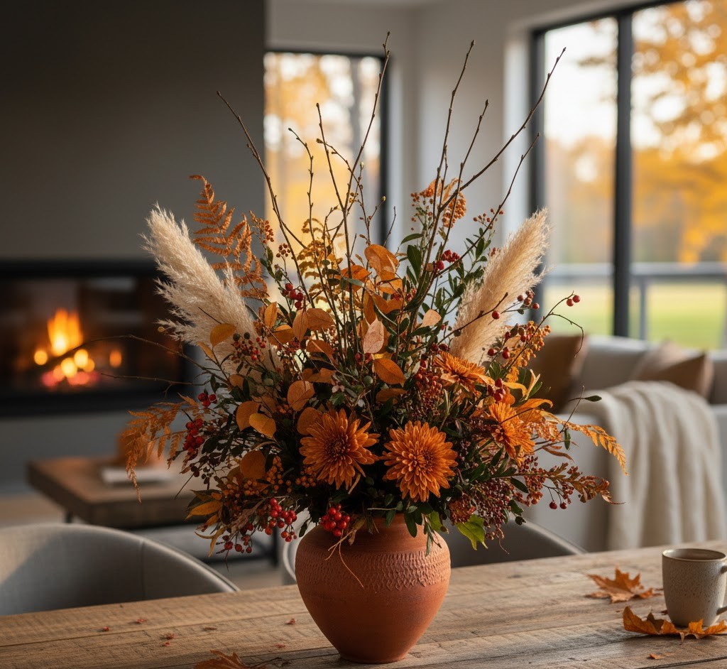 Autumn harvest decoration